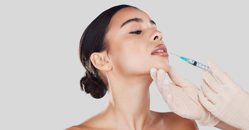 بررسی نحوه خوابیدن بعد از تزریق ژل لب