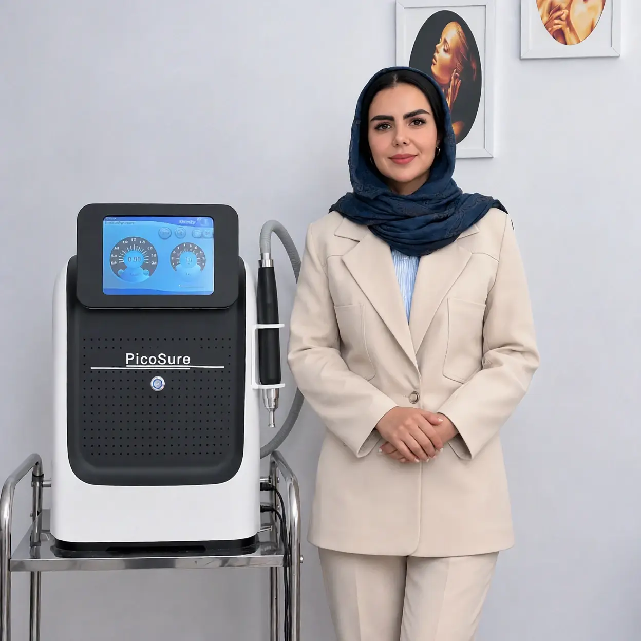 دستگاه لیزر کیوسوئیچ پیکوشور کربن تراپی در کلینیک نابلکس اصفهان